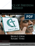 (Cambridge Studies in Social Theory, Religion and Politics) Brian J. Grim, Roger Finke-The Price of Freedom Denied_ Religious Persecution and Conflict in the Twenty-First Century-Cambridge University .pdf