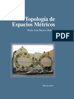 Topología de Espacios Métricos