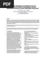 Download Studi Dan Implementasi Algoritma Dijkstra by Sugi Arto SN38876049 doc pdf