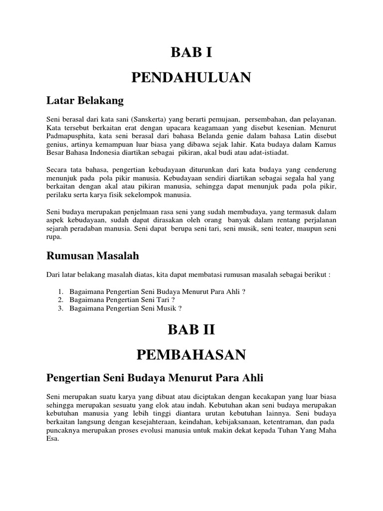 Seni Budaya Pdf