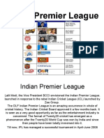 Everything You Need to Know About the Indian Premier League (IPL