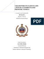 Effective Parameters On Fatigue Life of Wire-Wound Autofrettaged Pressure Vessels