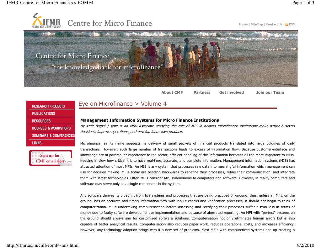 Mis For Mfis | PDF | Computers