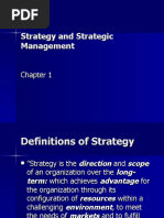 Strategy Strategic MGT Ch.1