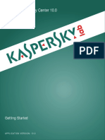 Kaspersky Security Center 10.0: Getting Started