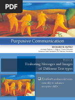 Purposive Communication