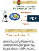 Australian Bomb Data Centre Philippine Bomb Data Center: To Explosive Theory