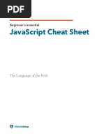 Wsu Js Cheat Sheet