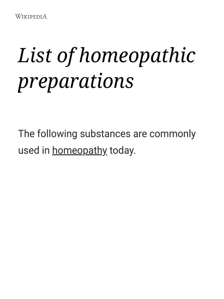 HOMEOPATHIC MEDICINE LIST A TO Z PDF intelligence overview