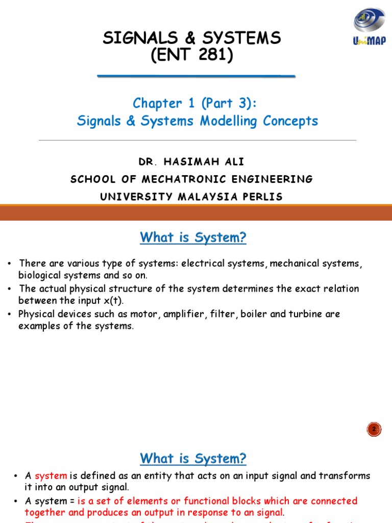 LECTURE3 - ENT281 - Chapter 1 (Part3) - 1 | PDF | System | Electronics