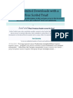 Get Unlimited Downloads With A Free Scribd Trial!: Load and