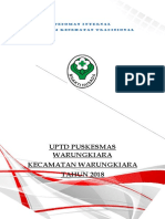 Uptd Puskesmas Warungkiara Kecamatan Warungkiara TAHUN 2018: Pedoman Internal Program Kesehatan Tradisional