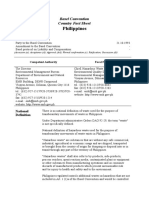 Philippines: Basel Convention Country Fact Sheet