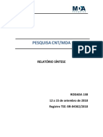 Pesquisa Cnt/mda 138