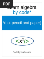 Algebra by Code