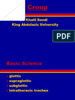 Croup: Dr. Khalil Sendi King Abdulaziz University