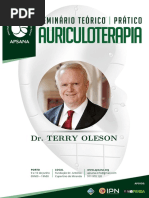 CARTAZ E PROGRAMA - SEMINÁRIO AURICULOTERAPIA - APSANA