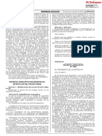 Decreto Legislativo Que Modifica Los Artículos 2 3 3-A 4 5 9 11 y 17 de La Ley #27933 - Ley Del Sistema Nacional de Seguridad Ciudadana