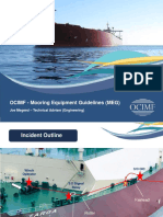 OCIMF - Mooring Equipment Guidelines (MEG) : Joe Megeed - Technical Adviser (Engineering)