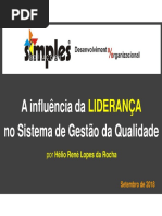 Palestra-A Influência Da Liderança No SGQ