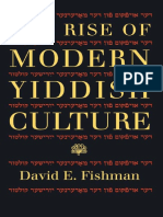 David E. Fishman The Rise of Modern Yiddish Cult