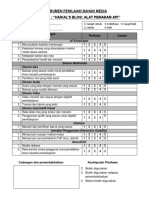 Instrumen Penilaian Bahan Media Latest Lates