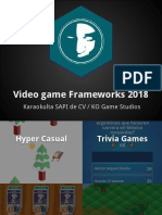 Top Video Game Frameworks for 2018