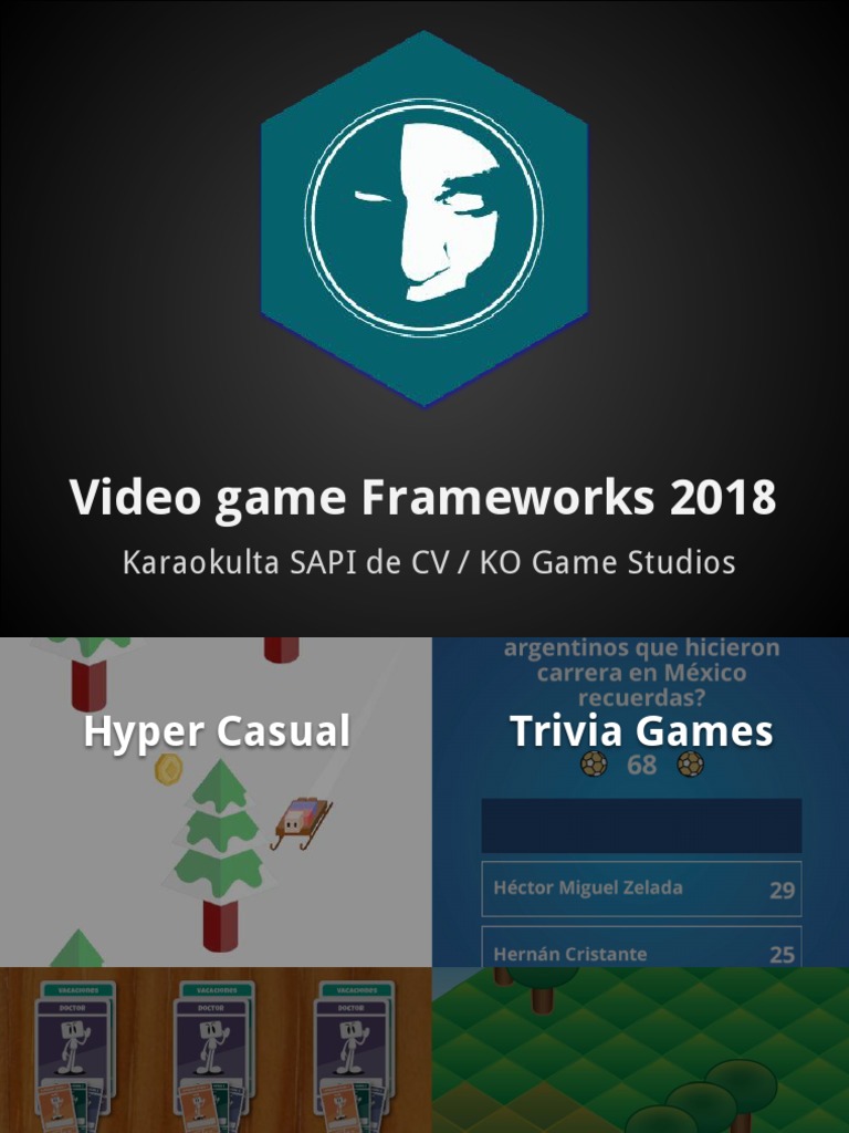 2018 Video Game Frameworks Overview | PDF | Computers