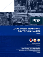 Local Publi C Transport Route Plan Manual