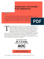 Serge Paugam ''Macron Et Les Pauvres: Une Version Néo-Libérale Du Solidarisme''