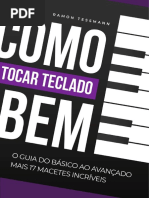 Livro Como Tocar Teclado Bem - Ramon Tessmann