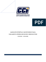 Mandatni Izvjestaj o Monitoringu Rada Parlamenta FBiH 2014-2018.