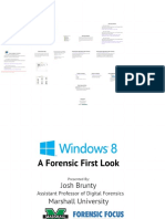 Windows 8 Forensics Josh Brunty