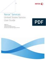 Xerox Services: United States Service User Guide