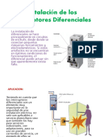 Instalación de Los Interruptores Diferenciales