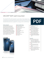 Fact Sheet Vacon NXP Wall Mounted Drives