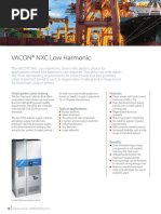 Fact Sheet Vacon NXC Low Harmonic Drive AFE