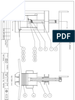 Manual Screw Press Engineering Drawing