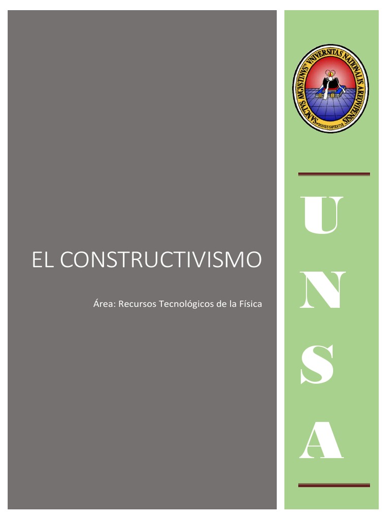 El Constructivismo | PDF | Constructivismo (filosofía de la educación ...