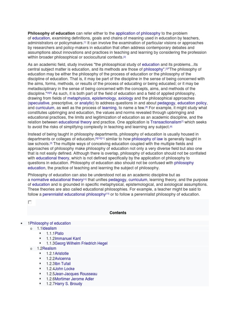 ADVANCED PHILOSOPHY OF EDUCATION BOOK PDF FREE DOWNLOAD IN ENGLISH visual data 7