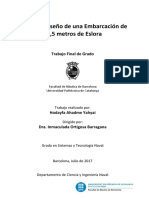 Estudio y Diseño de Una Embarcación de Recreo de 18,52 Metros de Eslora - HodayfaAhadme