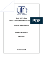 Proyecto - Curso SIG - Grupo (Indicar Número)