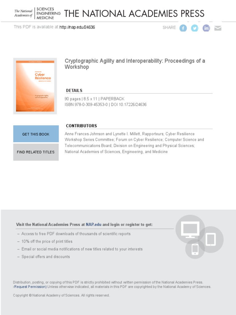 Crypto Agility Interoperability | PDF | Cryptography | Computer Security