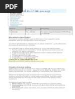 9.2 Internal Audit: Why Perform Internal Audits?