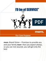 Customer Service Core Purpose