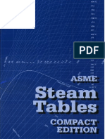ASME Steam Table - 2006
