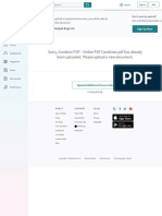 Combine PDF – Online PDF Combiner