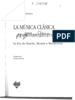 La Musica Clásica - Philip G. Downs