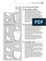 Pottery Identification Sheet