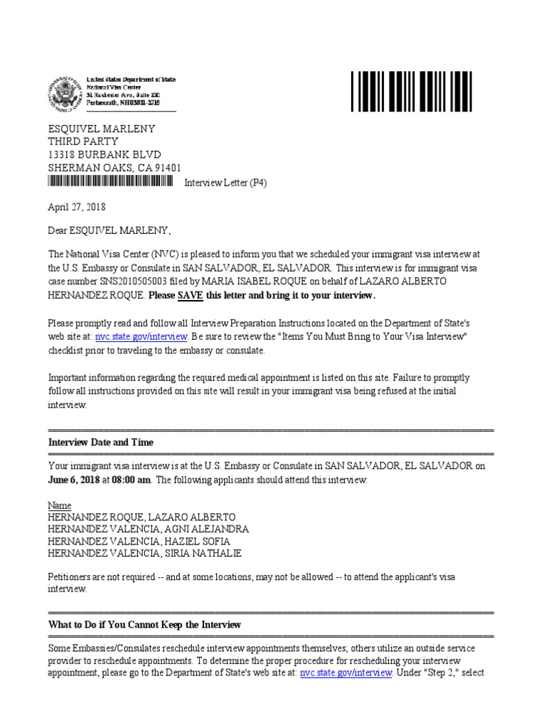 31 nvc interview letter caellumhamad